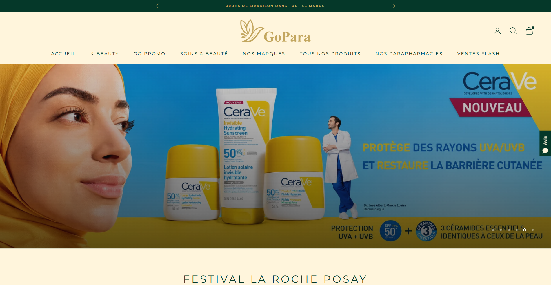 Capture du site Gopara