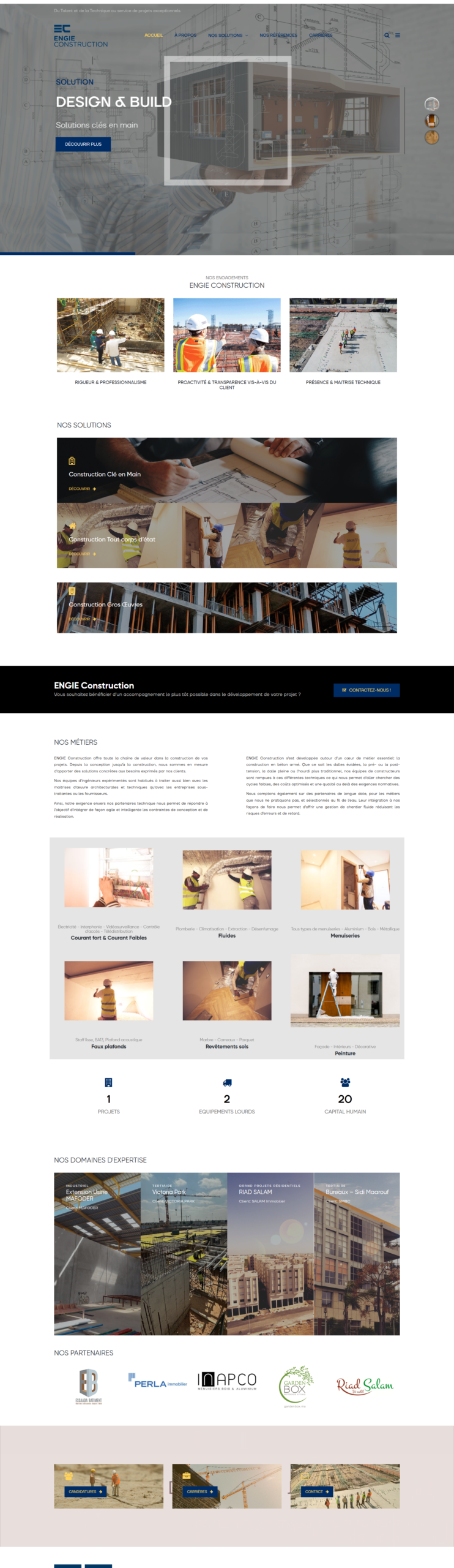 Capture du site Engie Construction